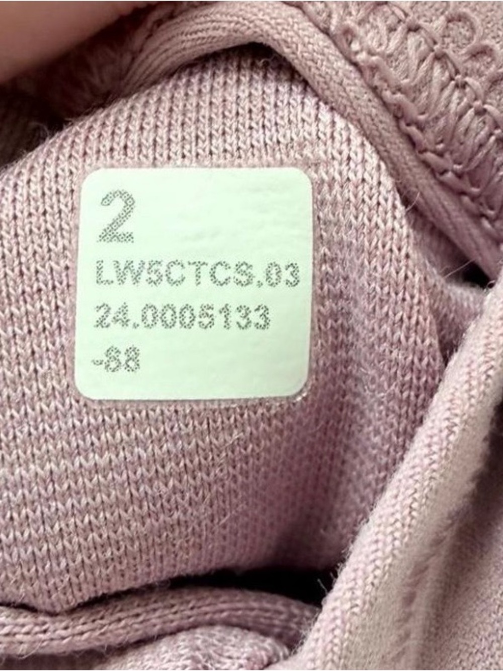 lululemon athletica Light Pink Align Pant 25” - Picture 6 of 6